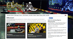 Desktop Screenshot of gokarting.nu